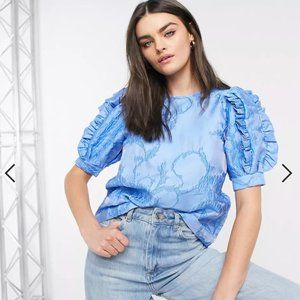 ASOS Jacquard Textured Top